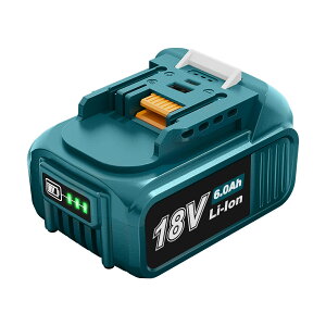 yǂ+USB|[g[dtz BL1860B }L^ ݊obe[ 6000mAh }L^ 18v ݊ obe[ cʕ\ `ECIobe[ }L^ obe[E[dE|@EdH BL1