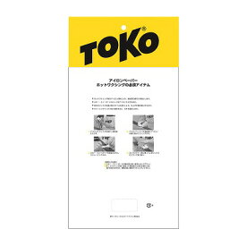 最安値に挑戦 TOKO トコ アイロンペーパー 100枚入り 6002210【スキー スノーボード チューンナップ用品】