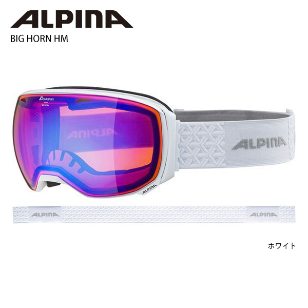 旧モデル スノーゴーグル 冬 スキー スノボ ALPINA アルピナ スキー ゴーグル BIG HORN HM ビッグホーン HM
