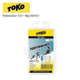TOKO トコワックス Performance ブルー 40g 5501017