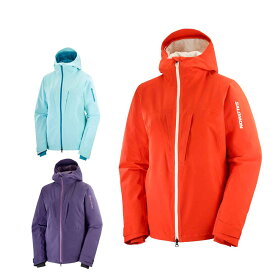 スキーウェア レディース スキージャケット サロモン SALOMON 2024 HIGHLAND JACKET W / LC2141 2023-2024 旧モデル