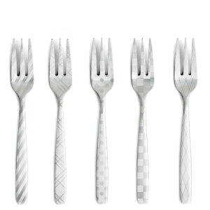 Jg[ DRESS Tea Fork Set Vo[5{yJg[ tH[N eB[tH[N Zbg Vo[ Lb` kG H fUC 킢   CeA v[gz