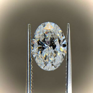 ���{�O���E���_�C�������h�@�I�[�o���J�b�g�@3.09ct D VS1 EX EX NONE Lab-Grown Diamond 3�J���b�g�@IGI�Ӓ菑�t�� OVAL
