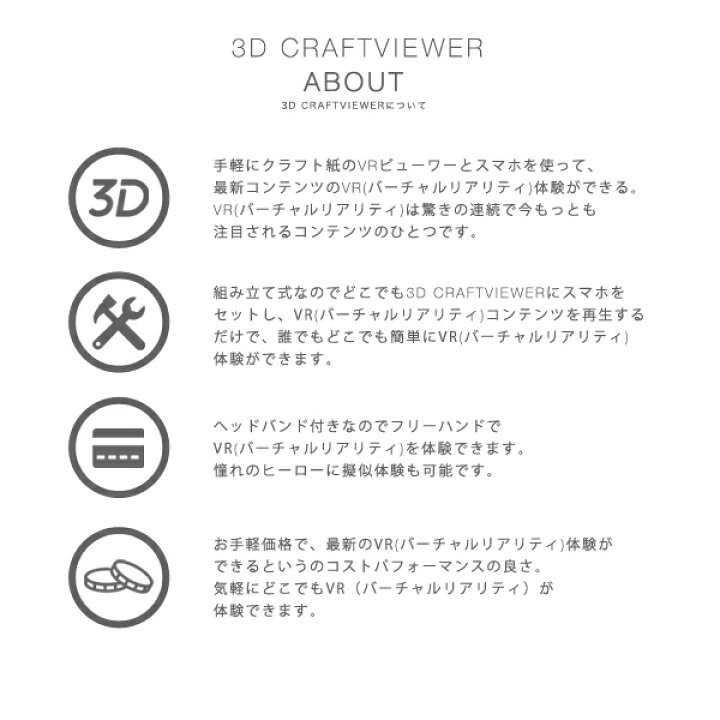 楽天市場 3d Vr クラフトビューアー Google Cardboard グーグル カードボード 360 動画 Oculus Rift オキュラス リフト アプリ 3d映像 スマホ Iphone6 メガネ Close Up 楽天市場 3d Vr クラフトビューアー Google Cardboard グーグル カードボード 360 動画 Oculus Rift オキュラス リフト アプリ 3d映像 スマホ Iphone6 メガネ Close Up