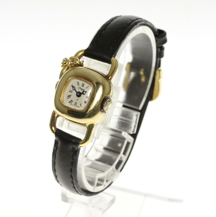 楽天市場】【obrey】オブレイ スクエア K18YG クォーツ レディース  