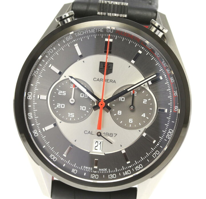 楽天市場】☆美品☆保証書付【TAG HEUER】タグホイヤー カレラ 1887 