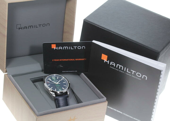 楽天市場】☆美品【HAMILTON】ハミルトン ブロードウェイ デイデイト 