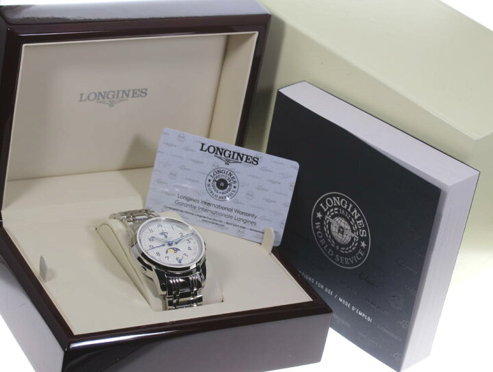楽天市場】☆極美品 箱保付き【LONGINES】ロンジン サンティミエ 