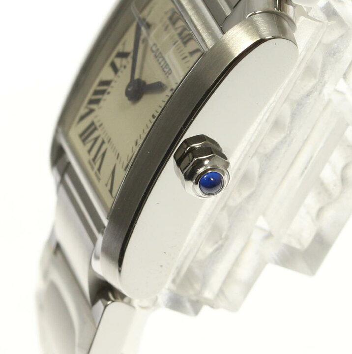 楽天市場】☆極美品☆箱保【CARTIER】カルティエ タンクフランセーズSM 