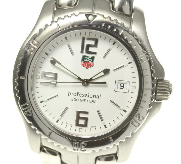 楽天市場】☆良品【TAG HEUER】タグホイヤー リンク デイト WT1114 