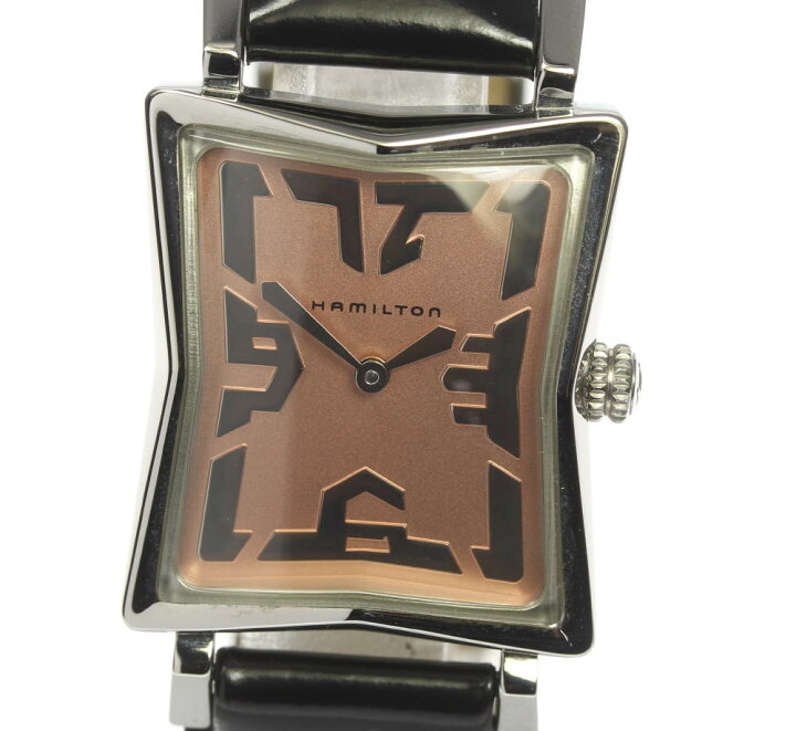 楽天市場】【HAMILTON】ハミルトン チャタン 革ベルト 6343 クォーツ  