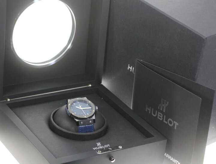 楽天市場】☆美品☆箱保付【HUBLOT】ウブロ クラシックフュージョン 