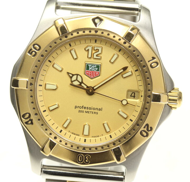楽天市場】☆良品【TAG HEUER】タグホイヤー プロフェッショナル 