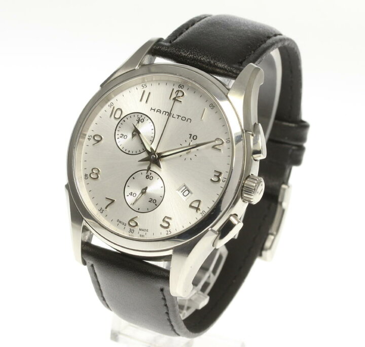 楽天市場】☆良品【HAMILTON】ハミルトン ジャズマスター クロノグラフ  