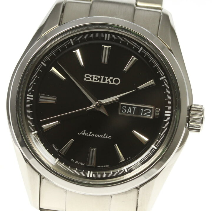 楽天市場】【SEIKO】セイコー プレサージュ デイデイト 4R36-03H0 自動 