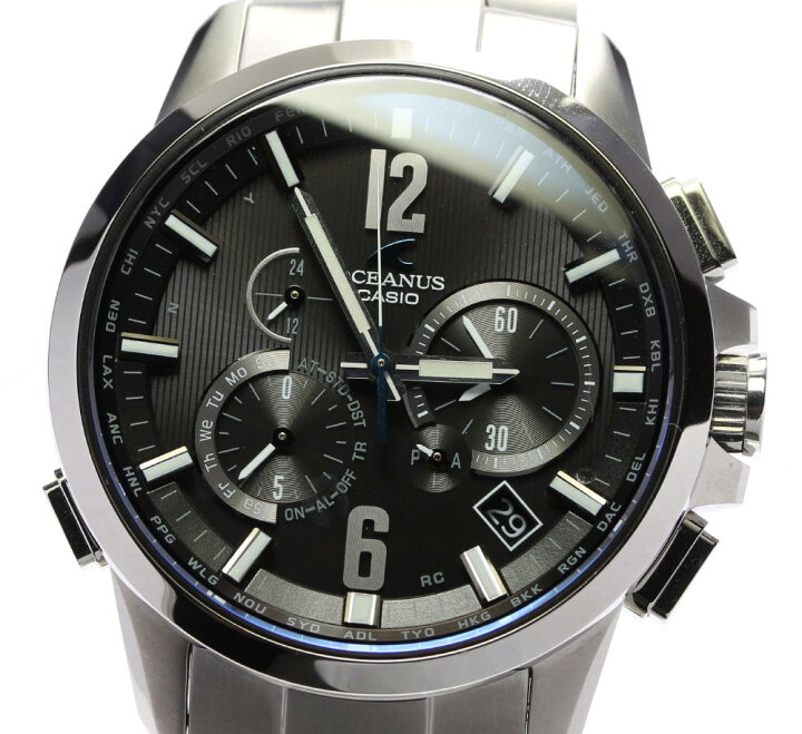 楽天市場】【CASIO】カシオ オシアナス チタン OCW-T2000-1AJF