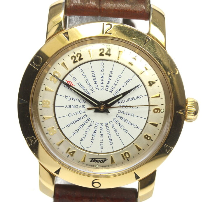 楽天市場】☆訳あり品 保付き【TISSOT】ティソ ナビゲーター ワールド 
