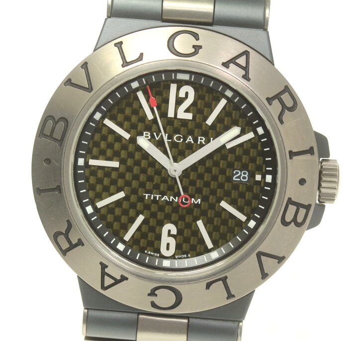 楽天市場】【BVLGARI】ブルガリ ディアゴノ チタニウム デイト TI44TA 