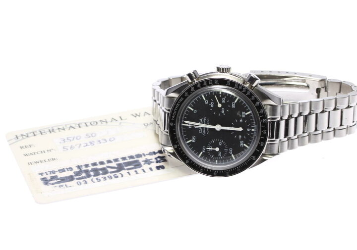 楽天市場】☆良品【OMEGA】オメガ スピードマスター クロノグラフ  