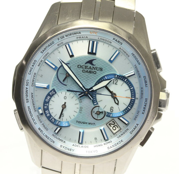 楽天市場】※訳あり【CASIO】カシオ オシアナス マンタ OCW-S2400P-2AJF 