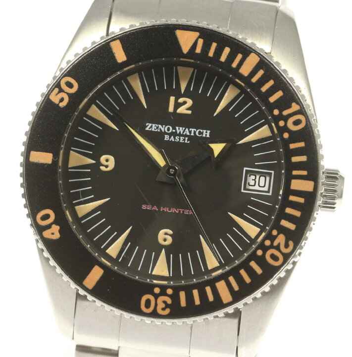楽天市場】【ZENO WATCH】ゼノ ウォッチ シーハンター デイト 500 自動 