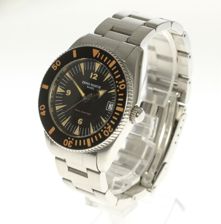 楽天市場】【ZENO WATCH】ゼノ ウォッチ シーハンター デイト 500 自動 