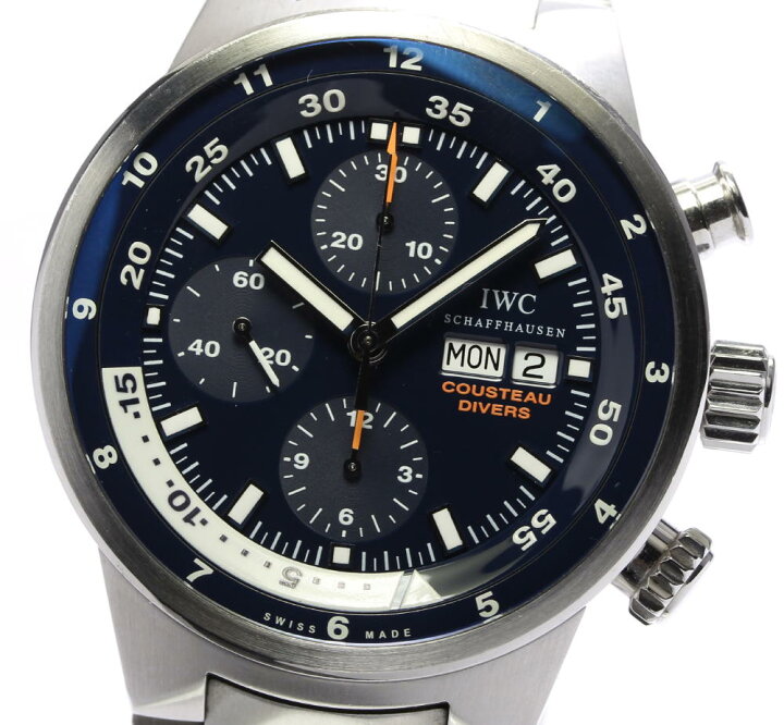 楽天市場】【IWC】アクアタイマー クストダイバー デイデイト クロノ  