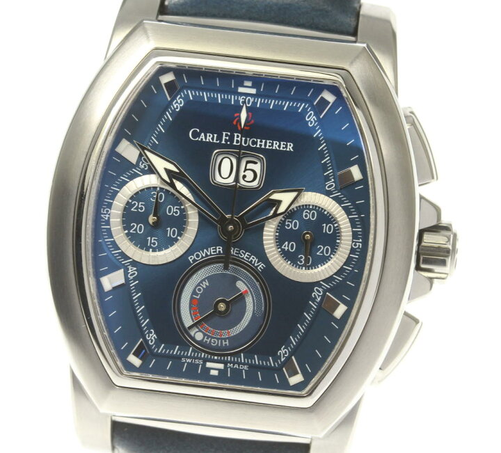 楽天市場】保付き【CARL F.BUCHERER】カール F.ブヘラ パトラビ クロノ  