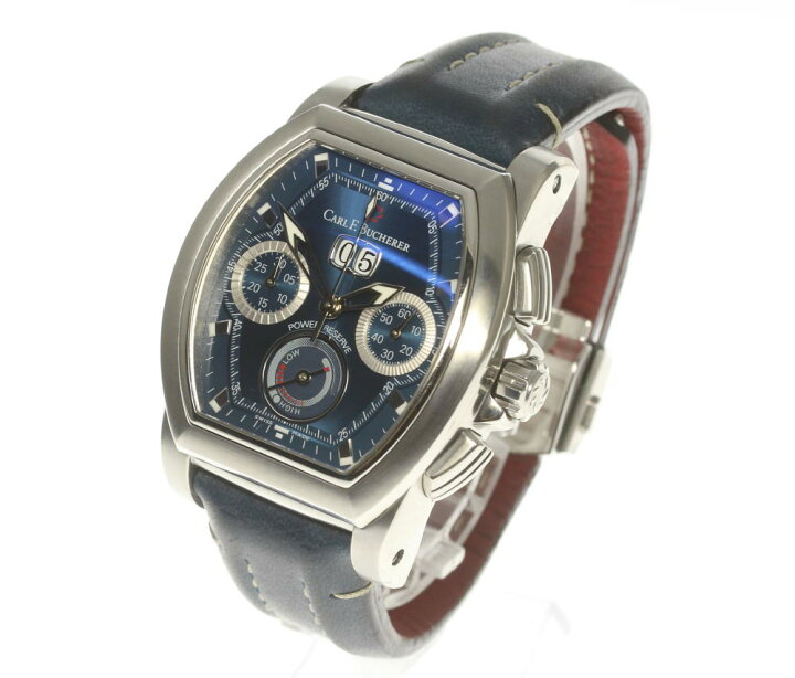 楽天市場】保付き【CARL F.BUCHERER】カール F.ブヘラ パトラビ クロノ  