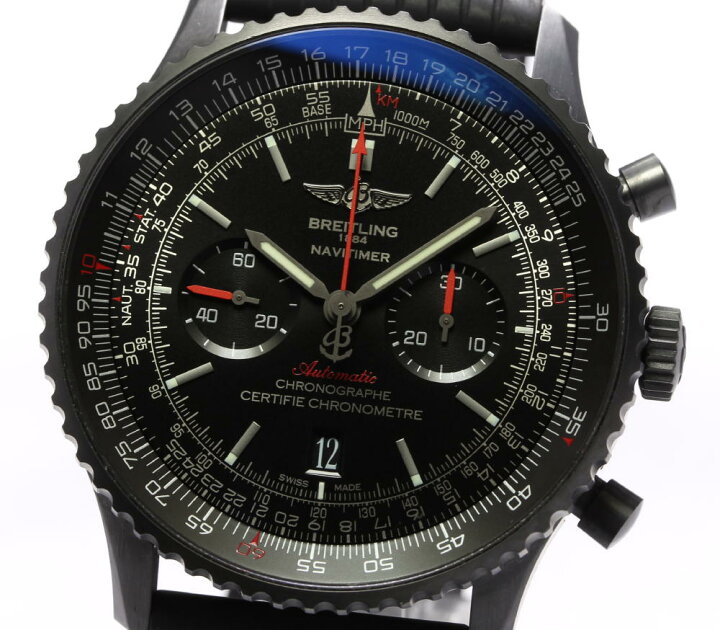 楽天市場】☆美品【BREITLING】ブライトリング ナビタイマー46  