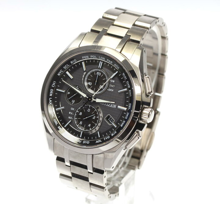 楽天市場】☆良品【CITIZEN】シチズン アテッサ エコドライブ H804 