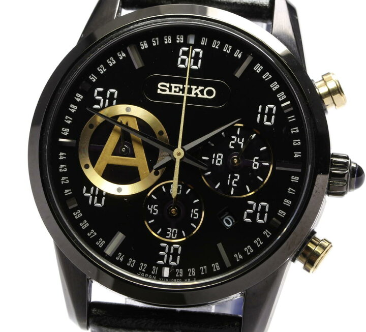 楽天市場】☆良品【SEIKO】セイコー ジョジョの奇妙な冒険 レオーネ 