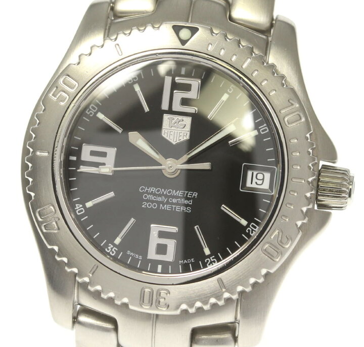 楽天市場】☆良品【TAG HEUER】タグホイヤー リンク デイト WT5210  
