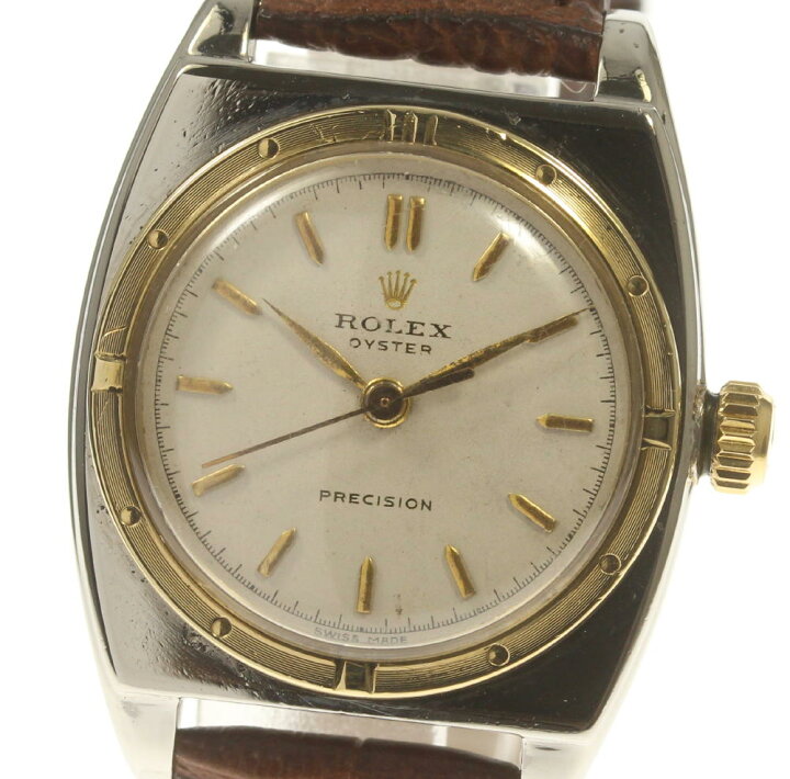 楽天市場】☆ジャンク品【ROLEX】ロレックス プレシジョン SS×YG 3359 
