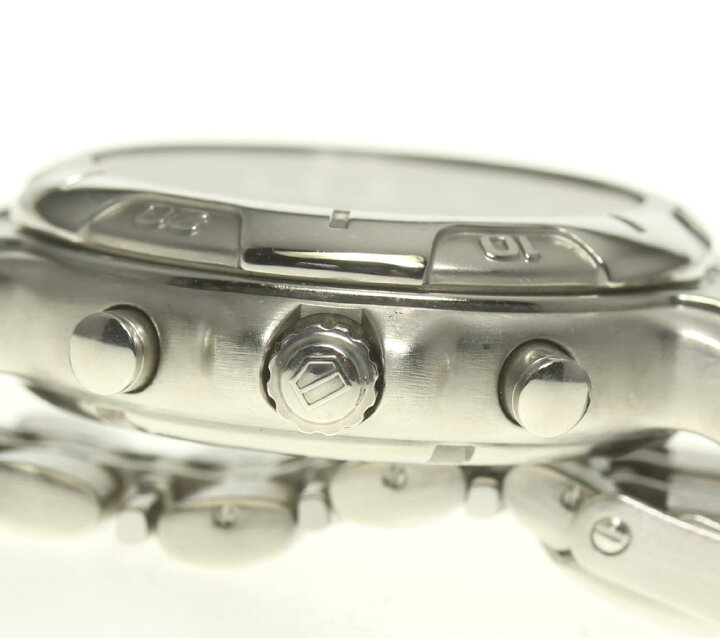 タグホイヤー 6000シリーズ Ch1113 0 Heuer クォーツ クロノグラフ プロフェッショナル 賜物 Heuer
