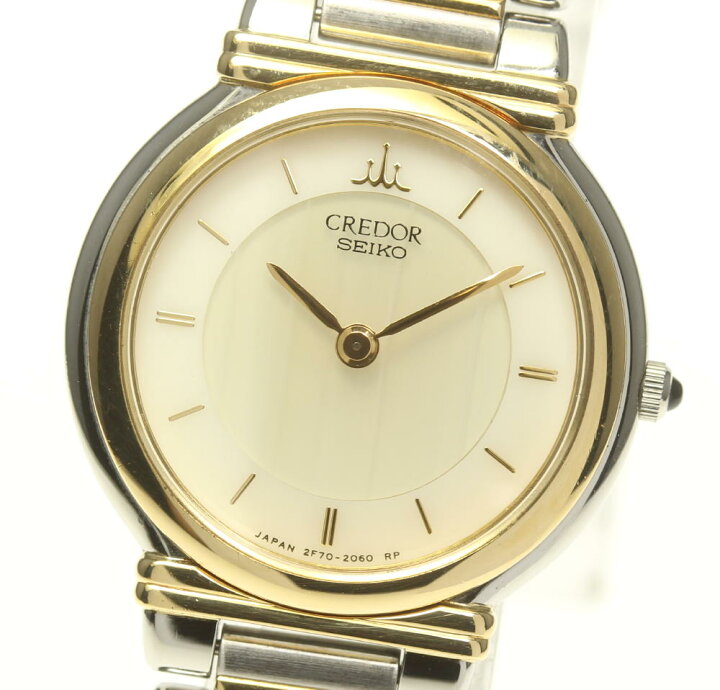 楽天市場】☆良品【SEIKO】セイコー クレドール 2F70-0600 クォーツ  