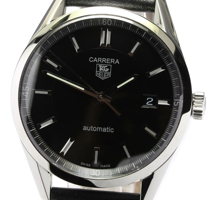 楽天市場】☆美品【TAG HEUER】タグホイヤー カレラ デイト WV211B-3  