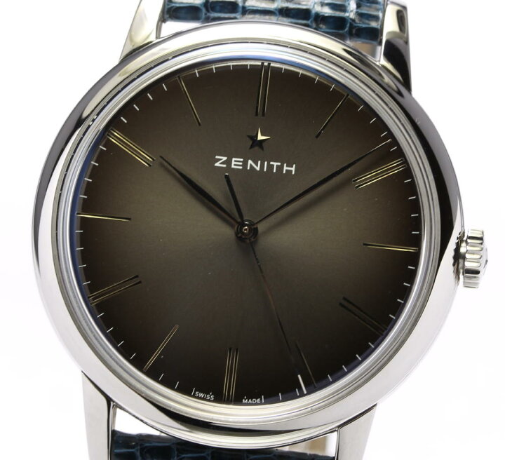 楽天市場】☆美品☆箱保付【ZENITH】ゼニス エリート クラシック  