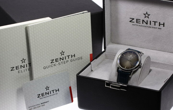 楽天市場】☆美品☆箱保付【ZENITH】ゼニス エリート クラシック  