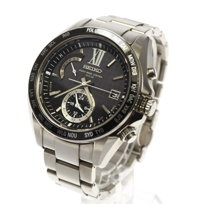 楽天市場】【SEIKO】セイコー ブライツ デイト 8B54-0AG0 ソーラー電波 