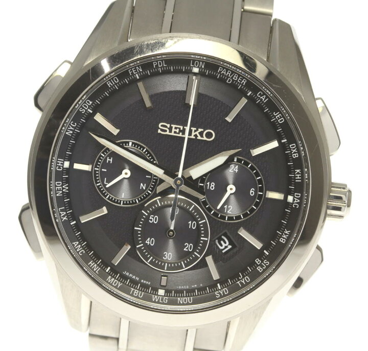 楽天市場】【SEIKO】セイコー ブライツ 8B92-0AA0 SAGA197 ソーラー  