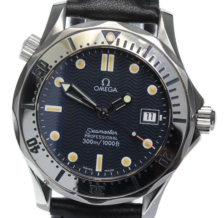 楽天市場】【OMEGA】オメガ シーマスター300 2562.80 革ベルト  