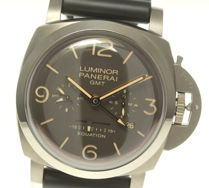 楽天市場】☆良品☆箱保付【PANERAI】パネライ ルミノール 1950 イク  