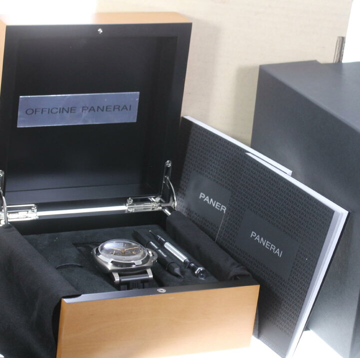 楽天市場】☆良品☆箱保付【PANERAI】パネライ ルミノール 1950 イク  