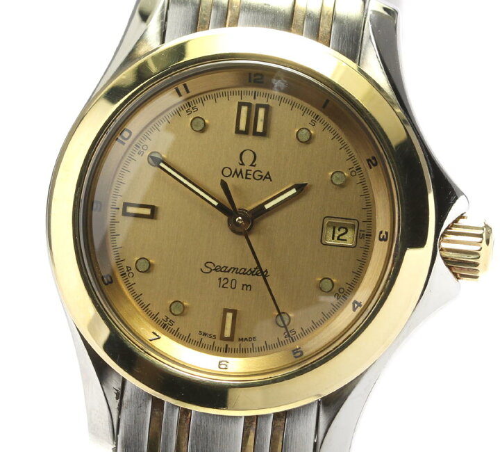楽天市場】※ブレスジャンク品【OMEGA】オメガ シーマスター120 デイト 