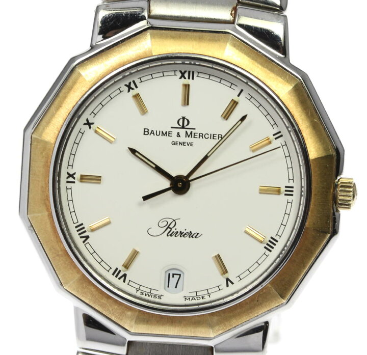 楽天市場】【Baume & Mercier】ボーム＆メルシェ リビエラ デイト 