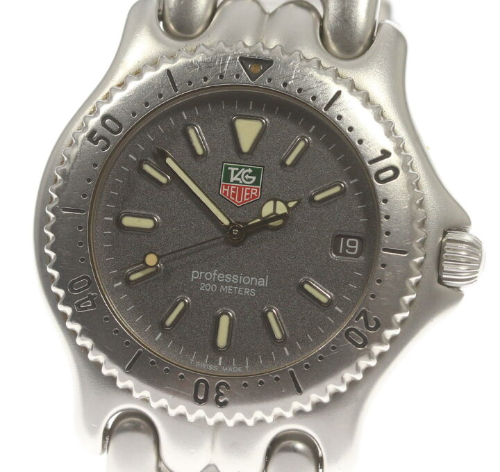 楽天市場】【TAG HEUER】タグホイヤー セル デイト S99.206 クォーツ 