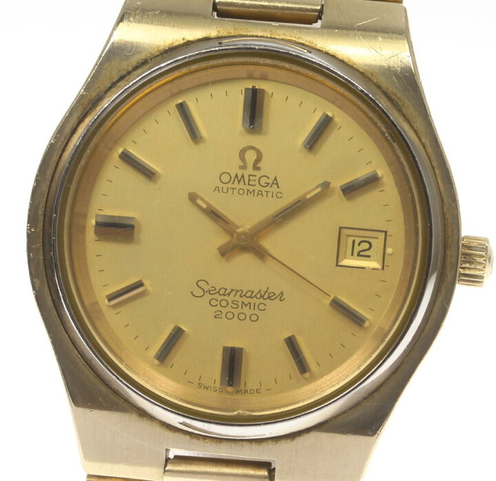 楽天市場】【OMEGA】オメガ シーマスター コスミック2000 デイト 自動 