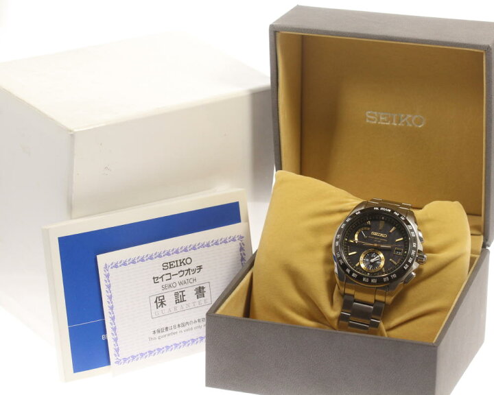 楽天市場】☆美品【SEIKO】セイコー ブライツ SAGA135 ソーラー電波 