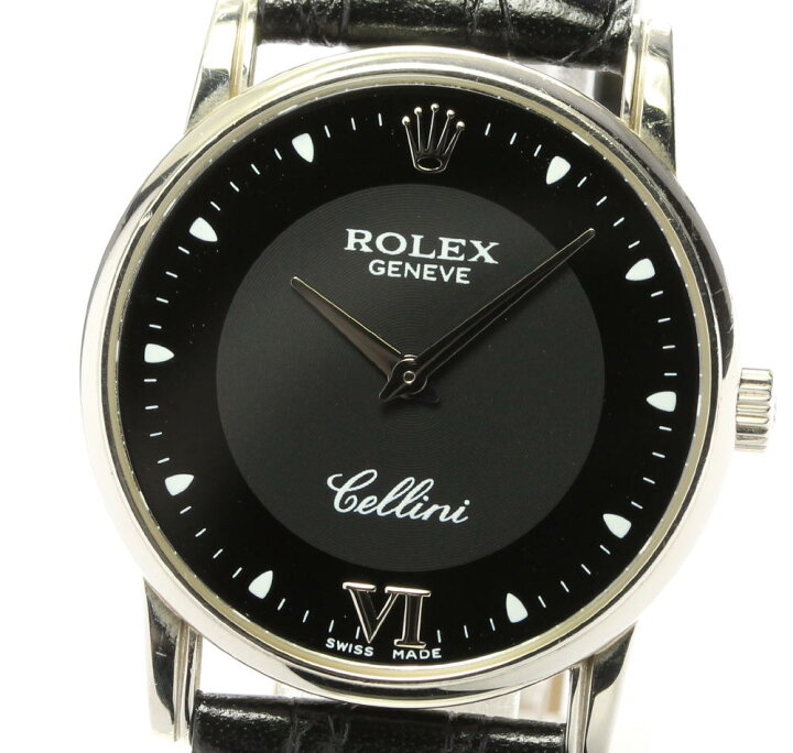 楽天市場】【ROLEX】ロレックス チェリーニ 5116 K18WG cal.1602 手  